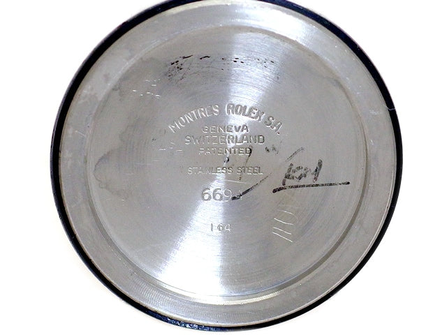 ロレックス オイスターデイト Ref.6694 Cal.1225 手巻 純正尾錠付き OH済 1964年製