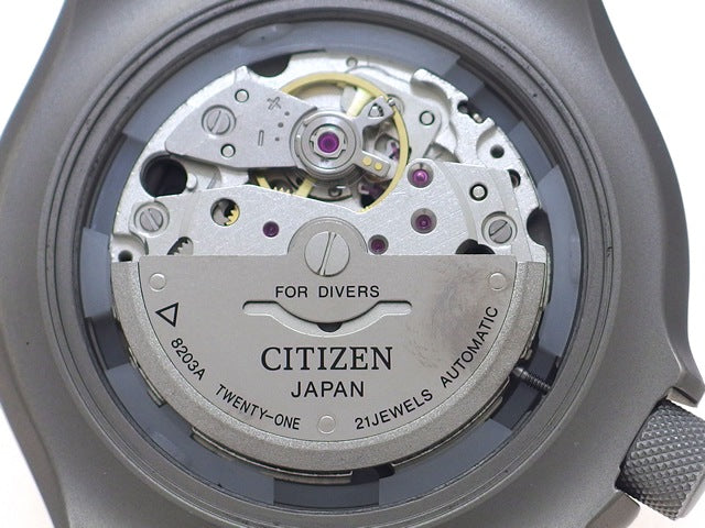 シチズン プロマスター ダイバーズ 200M NY0054 チタン 自動巻 USED