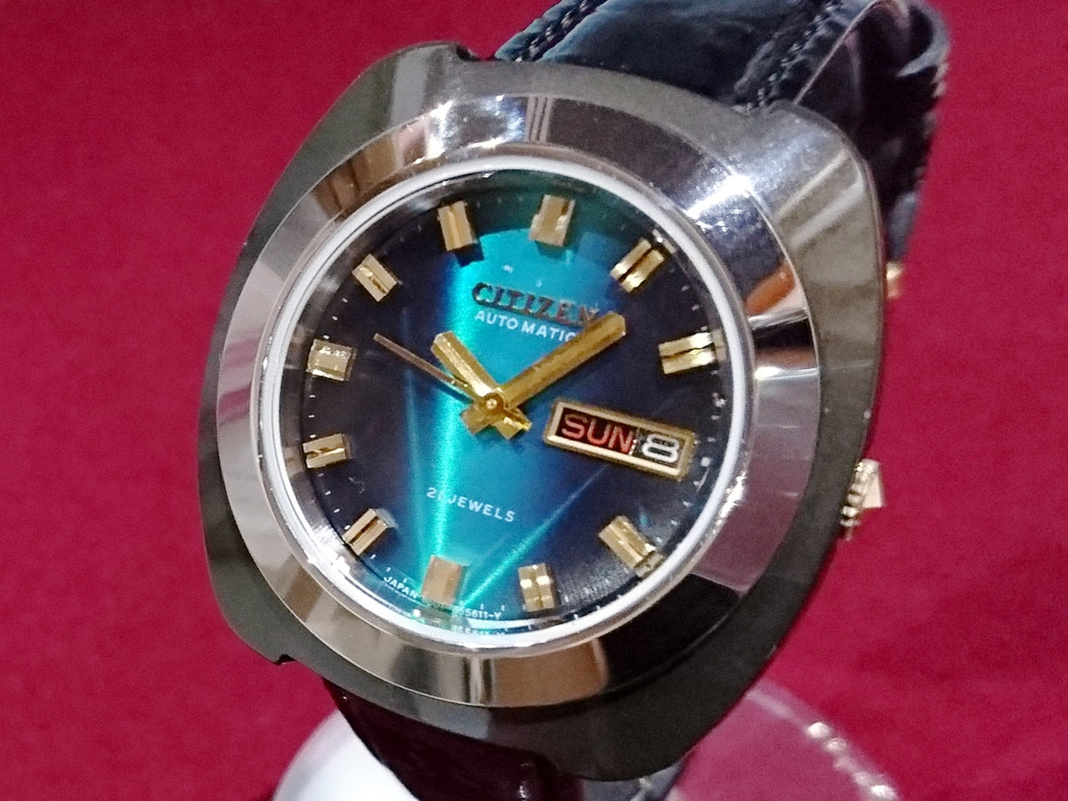 シチズン ブラッキーケース Cal.6501 自動巻 OH済 昭和48年製