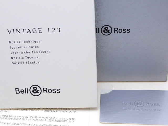 ベル＆ロス ヴィンテージ 123デザートタイプ 限定999本 自動巻 OH済 USED Bell & Ross