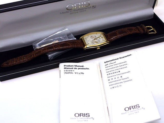 オリス レギュレーター 581 7488 GP 自動巻 OH済 USED