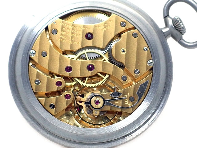 IWC 懐中時計 5301 Cal.9720 19石手巻 OH済 1989年製造 USED