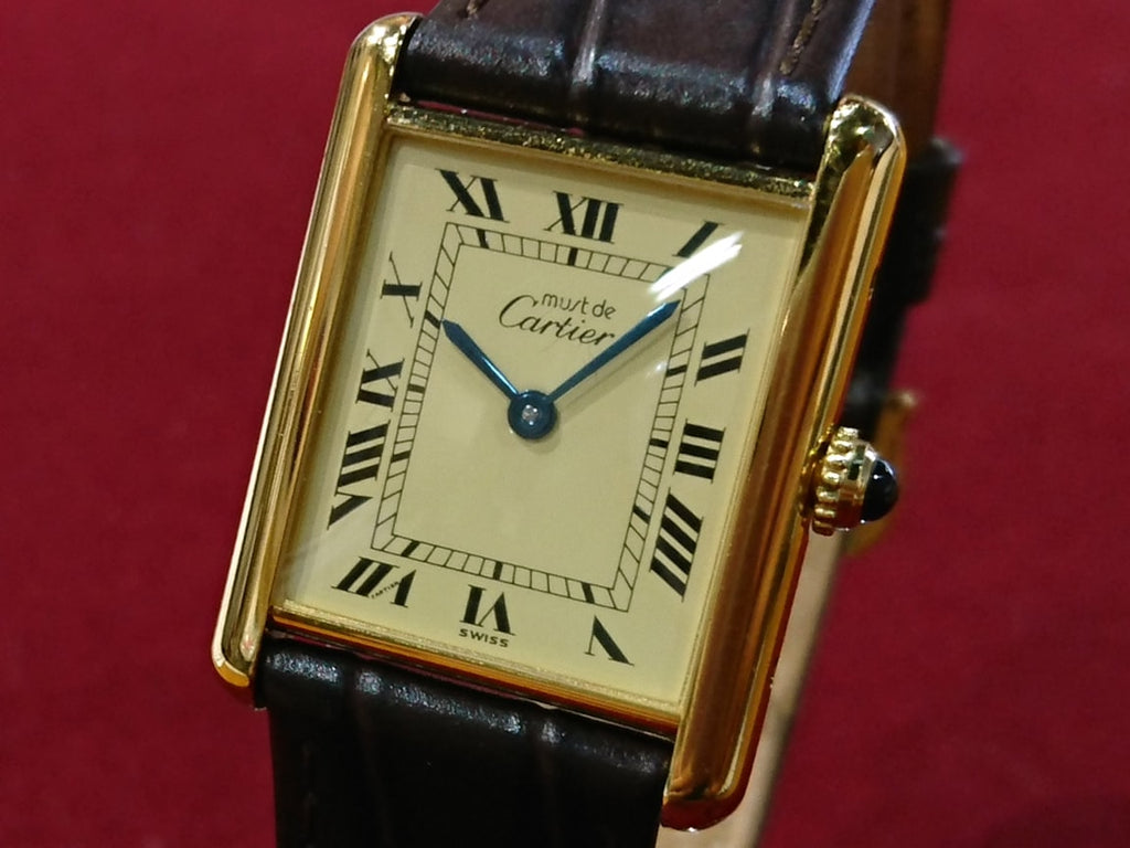 カルティエ マストタンク LM ヴェルメイユ Ref.1615 クォーツ USED