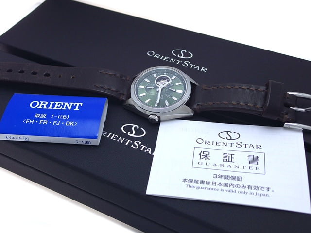 オリエントスター ソメスサドル セミスケルトン WZ0121DK 自動巻 USED