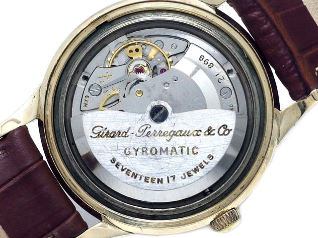 ジラールペルゴ ジャイロマチック 14KYG 自動巻 OH済 1960年代