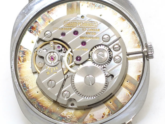 ジラールペルゴ Cal.091-759 2針 手巻 OH済 1970年代