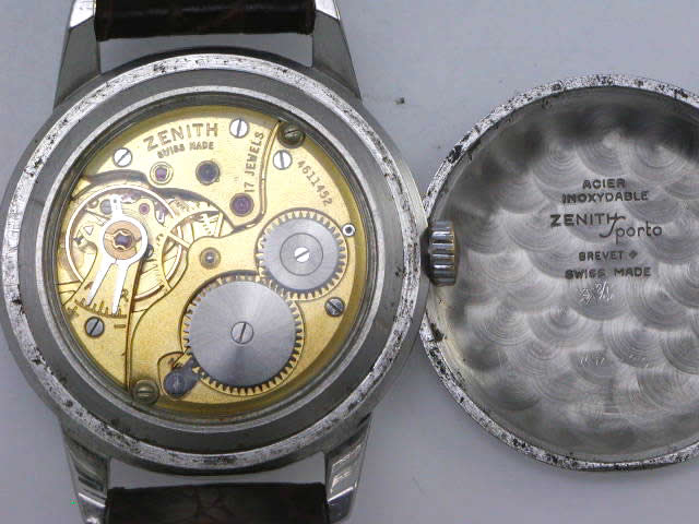 ゼニス スモールセコンド 手巻 OH済 1950年代