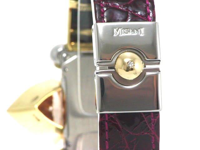 ミザーニ エルミタージュ H1300-2413 サファイア 18KYG/SS クオーツ USED　