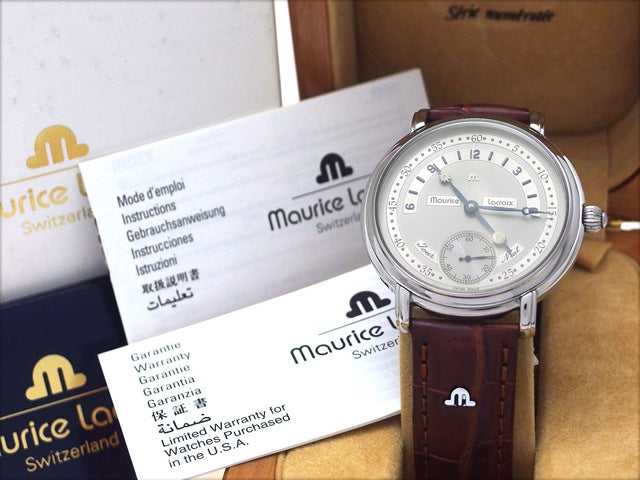 モーリスラクロア マスターピース ジュール エ ニュイ 07769 手巻 OH済 USED