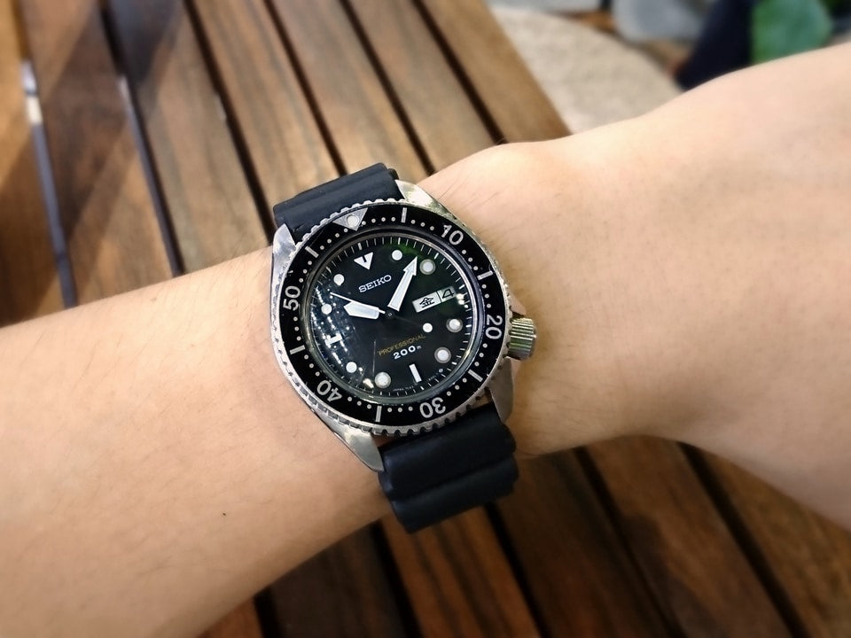 セイコー プロフェッショナル 200mダイバー 7C43-6010 クォーツ ボーイズ 昭和61年製 Seiko