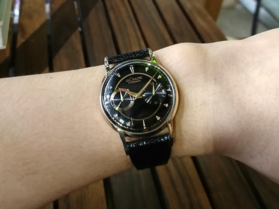 Jaeger Lecoultre Futurematic GF Half Rotor Cal.497 Automatic Overhauled 1953
