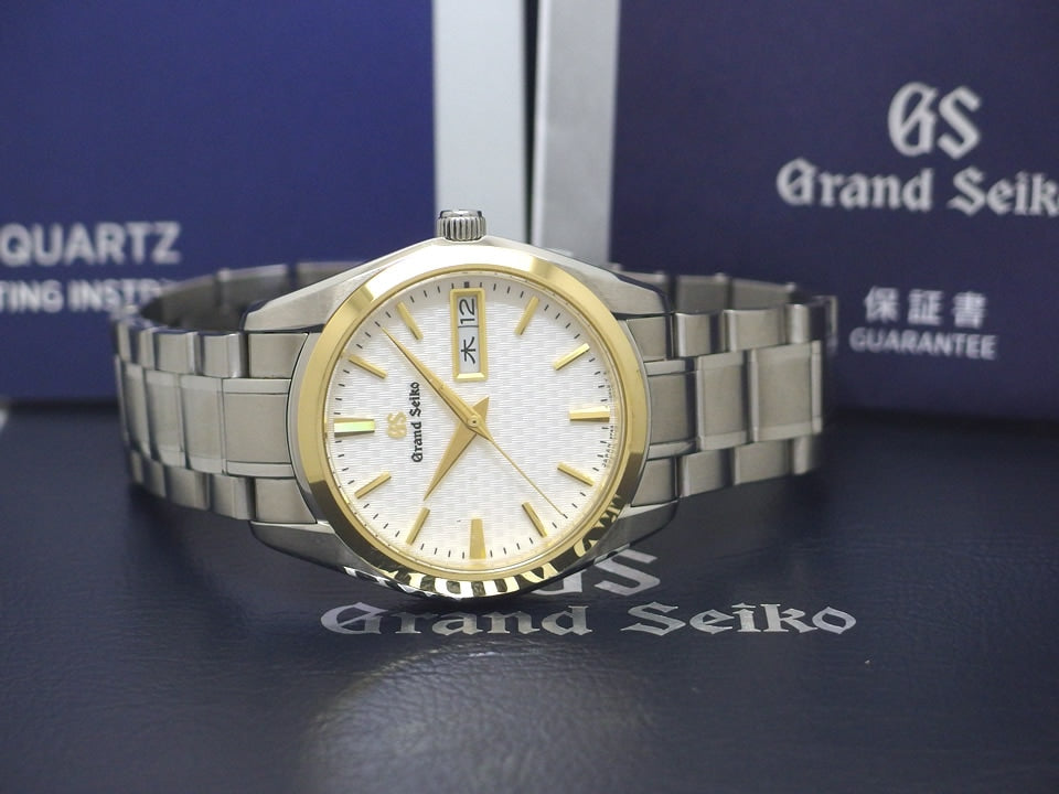【美品】グランドセイコー SBGT238 9F83-0AJ0 クオーツ 2017年頃 USED Seiko