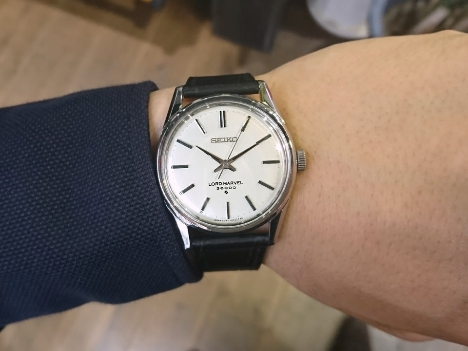 セイコー ロードマーベル 36000 5740-8000 手巻 OH済 昭和44年製 Seiko