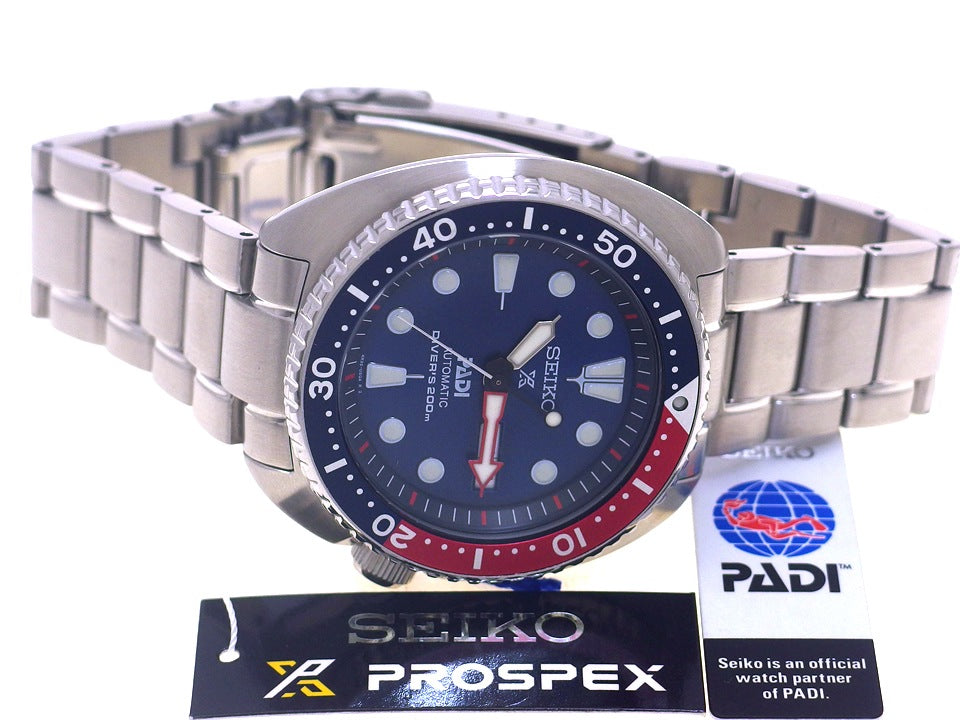 セイコー ダイバーズ 200m PADIコラボ SRPA21K1 ペプシベゼル 逆輸入モデル 自動巻 USED Seiko