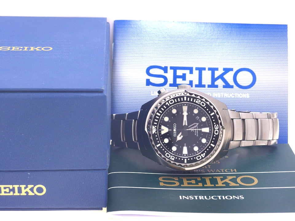 【美品】セイコー プロスペックス GMT ダイバー SUN019 キネティック 逆輸入 USED Seiko