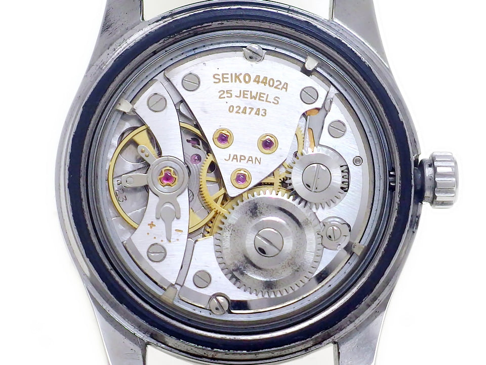 キングセイコー 4402-8000 前期型 盾メダリオン 手巻 OH済 昭和40年製 Seiko