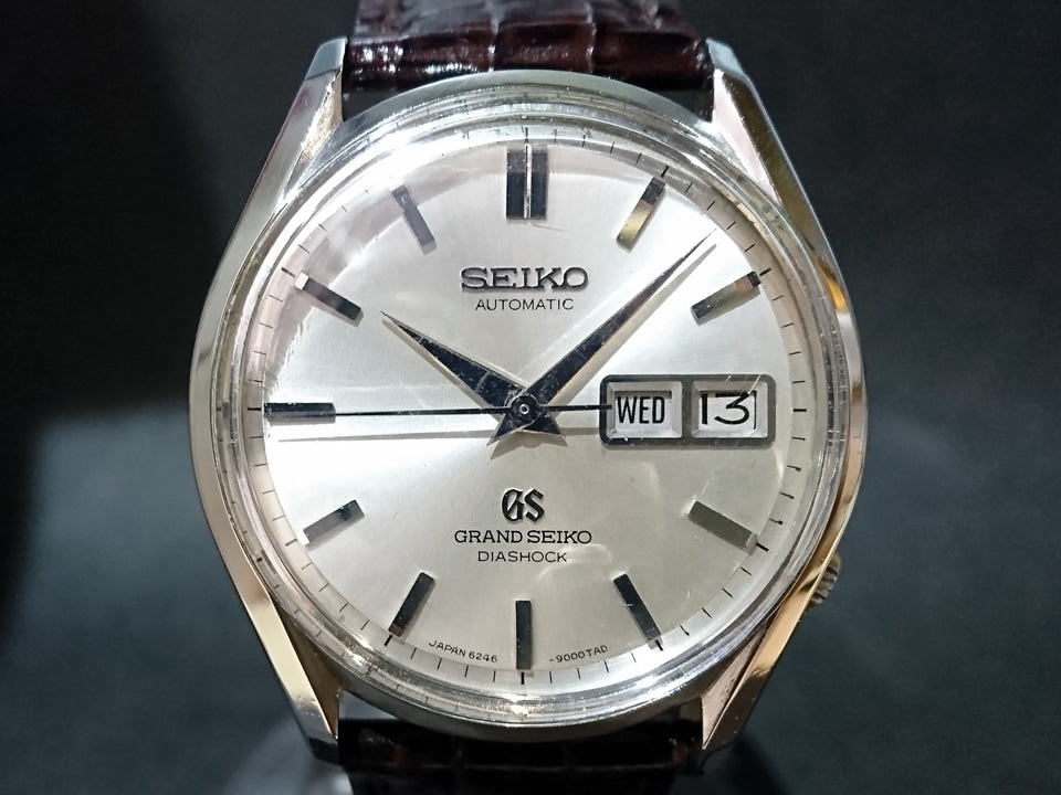 グランドセイコー 6246-9000 初期型 獅子メダリオン 自動巻 OH済 昭和41年製 Seiko
