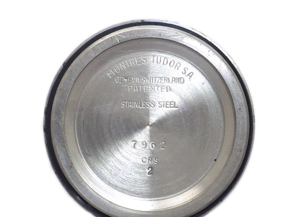 チュードル オイスターデイト Ref.7962 デカバラ 黒文字盤 手巻 OH済 1965年製 Tudor