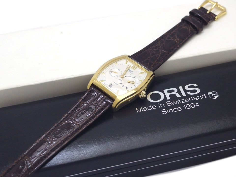 オリス レギュレーター トノー 649-7471 SS/GP 自動巻 OH済 USED　Oris John McLaughlin