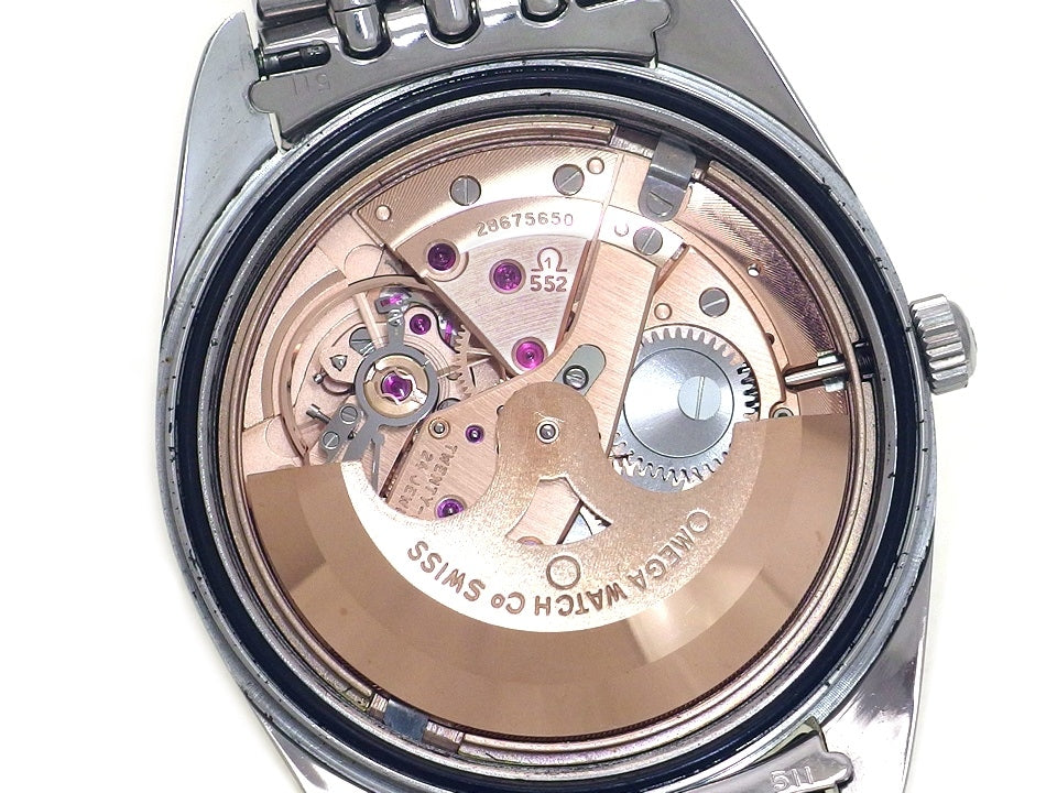 オメガ シーマスター 165.067 Cal.552 24石 自動巻 OH済 純正ブレスレット 1968年製 Omega
