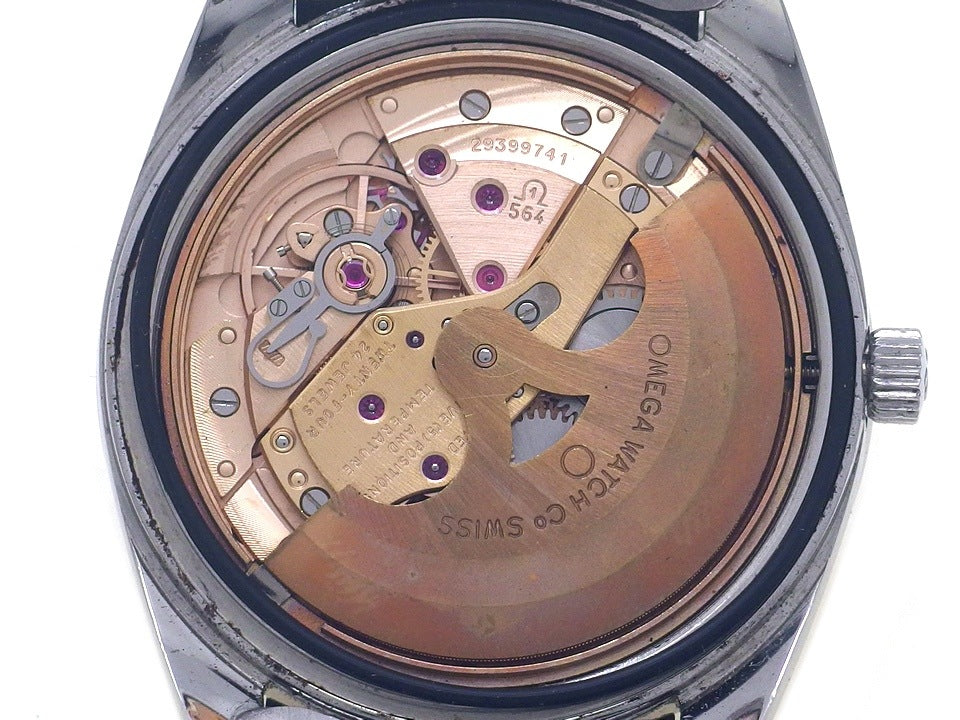オメガ シーマスター クロノメーター 168.022 Cal.564 自動巻 純正3連ブレス OH済 1969年製 Omega