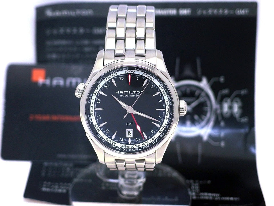【美品】ハミルトン ジャズマスター GMT H32695131 自動巻 USED 2017年現行モデル Hamilton
