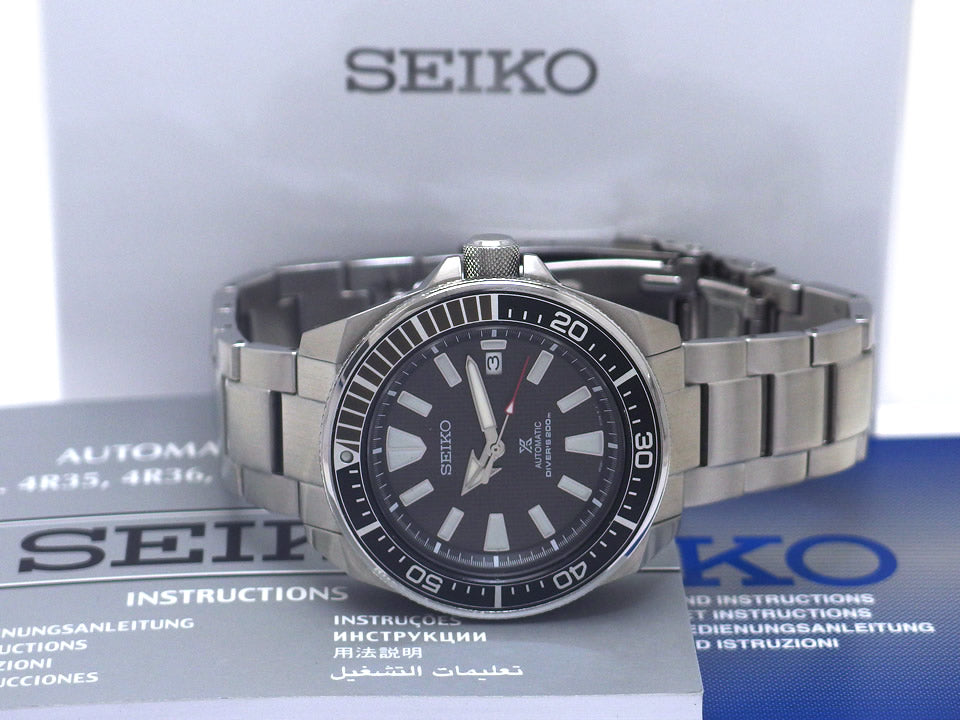 セイコー ダイバーズ 200m SRPB51K1 ブラックサムライ 自動巻 逆輸入モデル USED Seiko