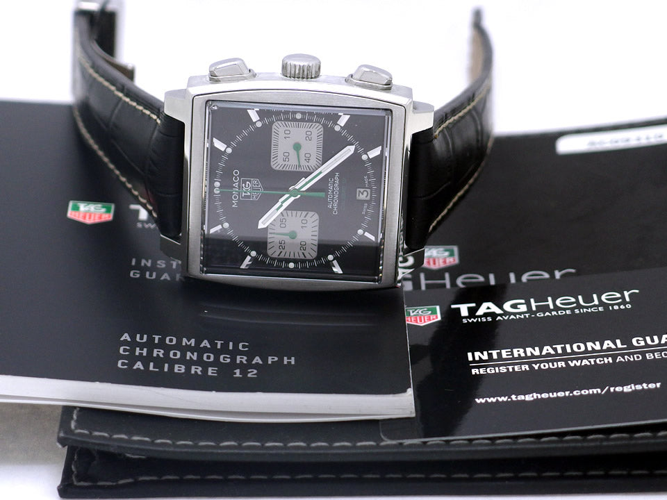 タグホイヤー モナコ レーシング CAW2117 400本限定 自動巻 OH済 2010年頃 USED TAG Heuer