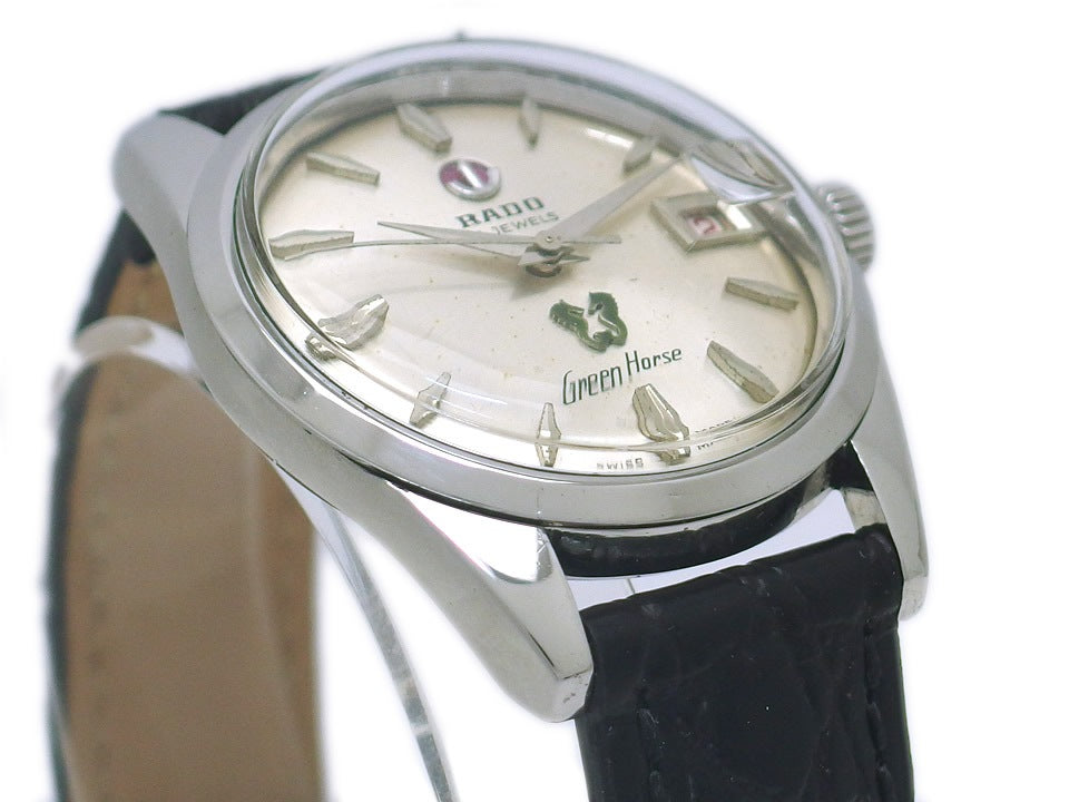 ラドー グリーンホース 41石 Ref.11657 自動巻 OH済 1970年代 Rado