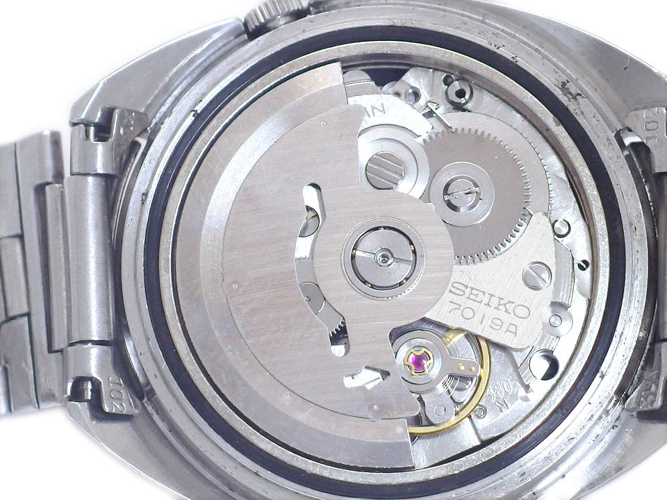 セイコー 5アクタス 7019-7070 グリーン文字盤 21石自動巻 OH済 昭和46年製 Seiko