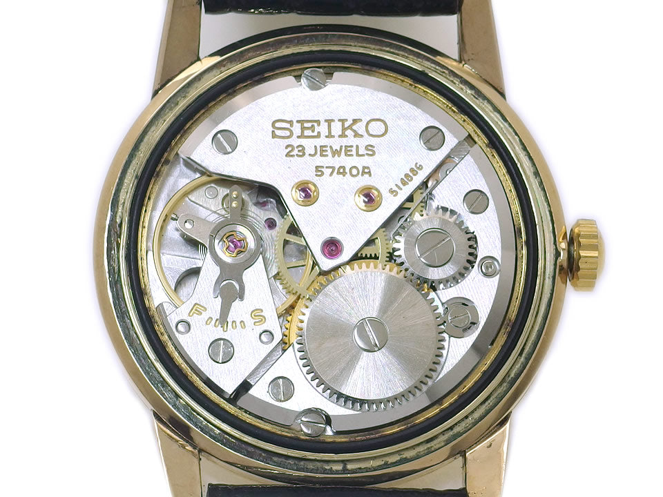 セイコー ロードマーベル 5740-1990 GF 23石 手巻 OH済 昭和40年製 Seiko