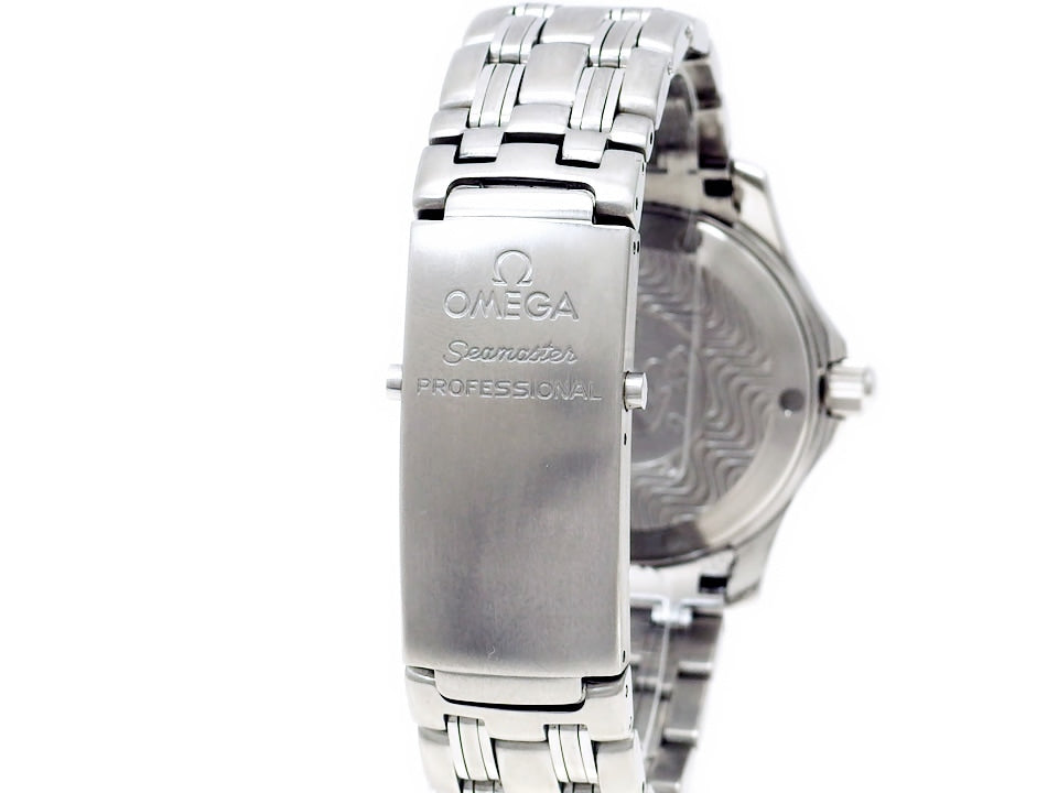オメガ シーマスター プロフェッショナル 300m ミドルサイズ 36mm 2561.80 青 クオーツ 1999年製 USED Omega