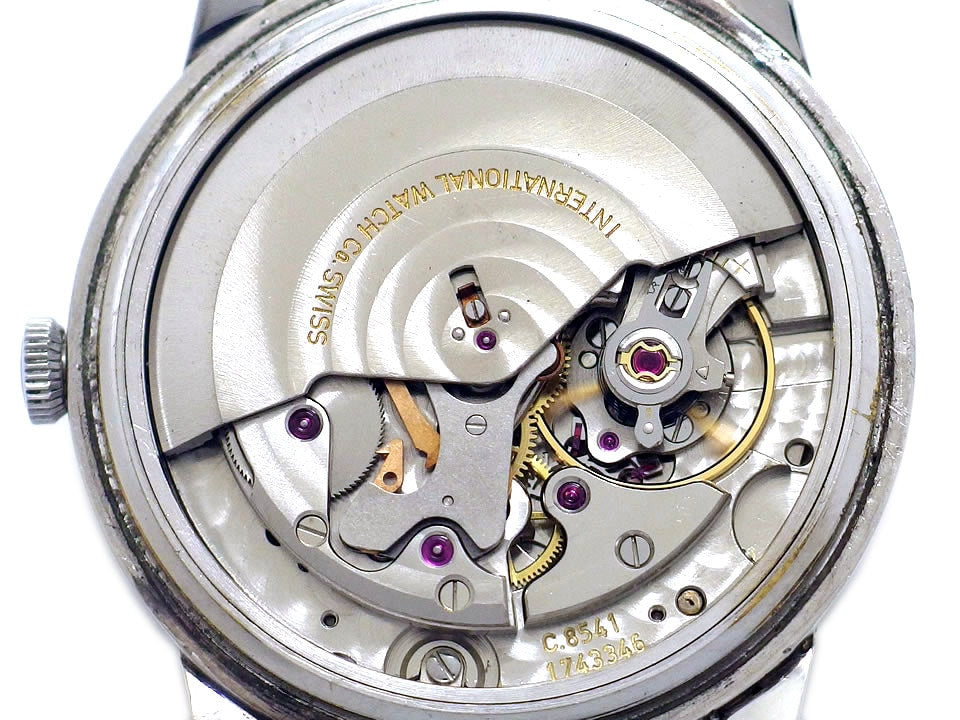 International Platinum Case (Pt900) Cal.8541 Automatic Winding Overhauled 1965 International Watch Co
