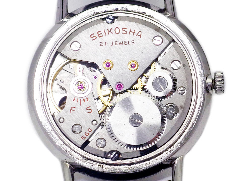 セイコー クラウン 15002 Cal.560 21石手巻 OH済 1960年製 Seiko