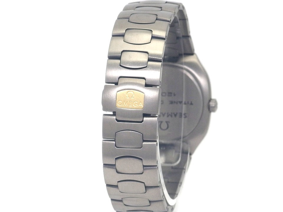 Omega Seamaster 120 Polaris Titanium 39611001 Quartz 1980s USED