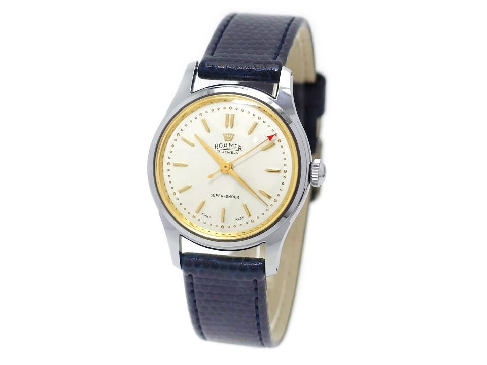 ローマー 215999 180459 スイス製 17石手巻 OH済 1960年代