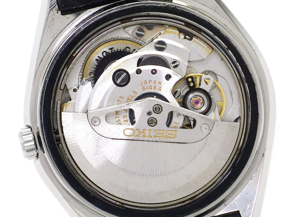 グランドセイコー 6146-8050 ハイビート36000 ５面カットガラス 自動巻 OH済 昭和47年製 Seiko