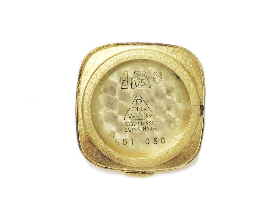 オメガ デヴィル 18K 551.050 Cal.661 自動巻 レディース OH済 1971年製