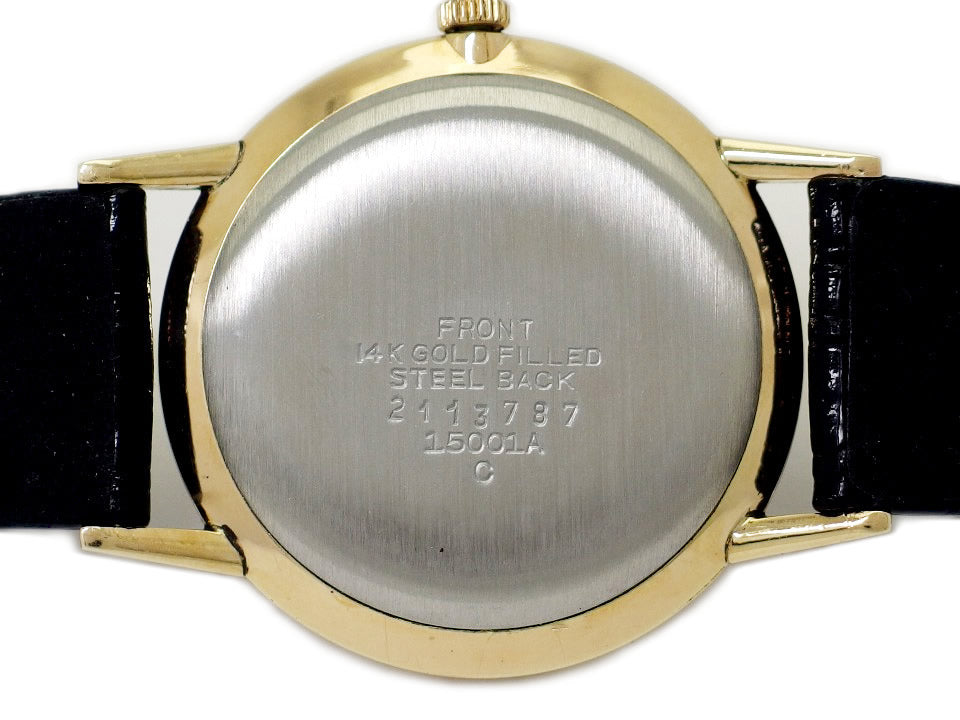 セイコー クロノス 15001A SD文字盤 ケース金張り/裏蓋ステンレス 23石 手巻 OH済 昭和37年/1962年製