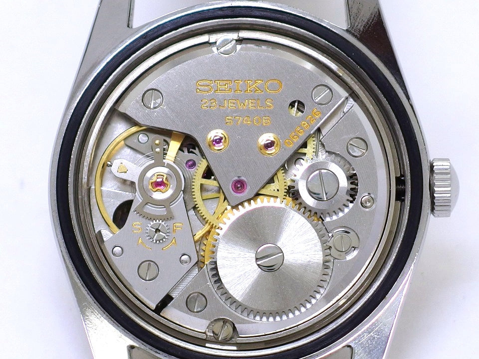 【Rare】Seiko Lord Marvel 5740-8000 Low Beat All Numerals Cal.5740B 23 Jewels Hand-wound Overhauled Manufactured in 1966