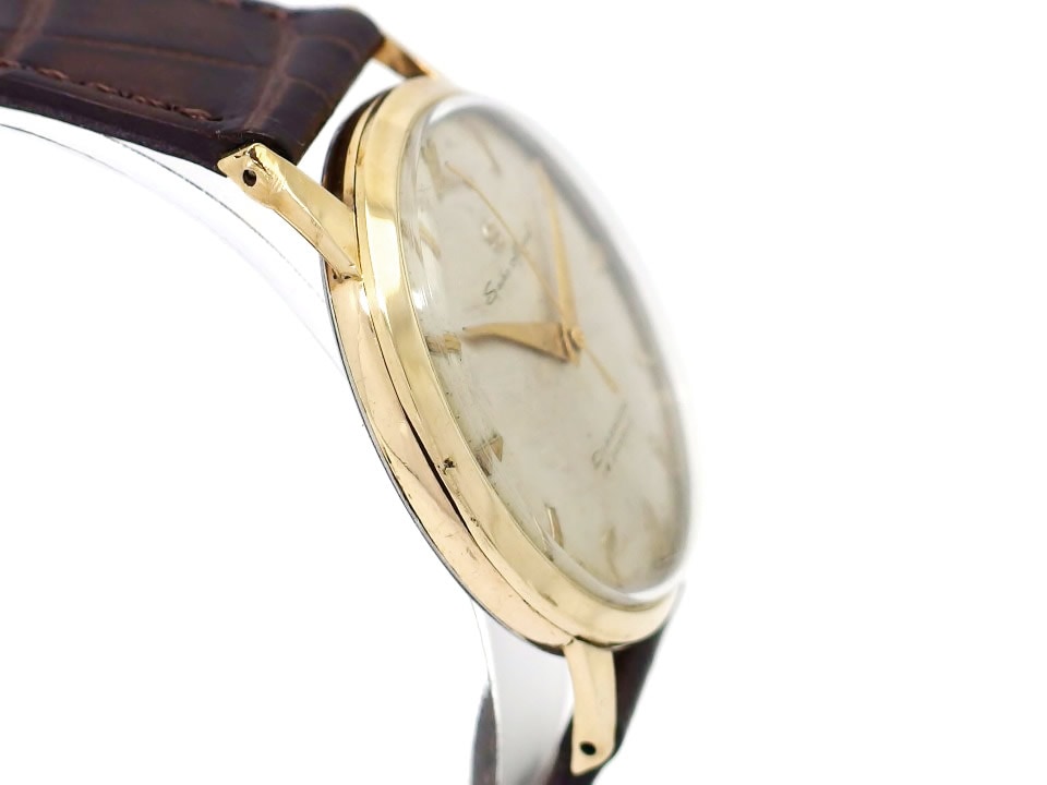 セイコー マーベル Sマーク 14045 14K金張りケース 17石 手巻 OH済 昭和33年製／1958年製 Seiko