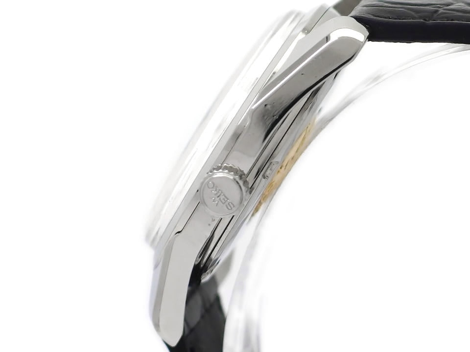 【希少】グランドセイコー セカンドモデル前期型 43999 W SEIKOリューズ ライオンメダリオン 手巻 OH済 昭和40年/1965年製 Seiko
