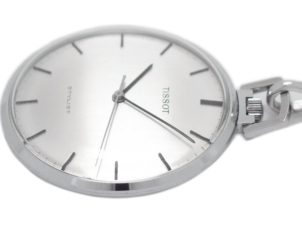 Tissot Stylist Pocket Watch 41mm Ref. 41310 Cal. 781-1 Manual Winding, Overhauled, Manufactured 1970
