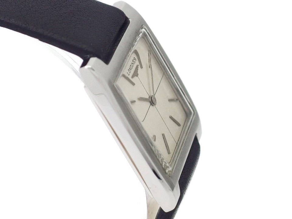 ロンジン Ref.7636.6 スクエア型 32mm 2針 Cal.428 17石 手巻 OH済 1967年頃