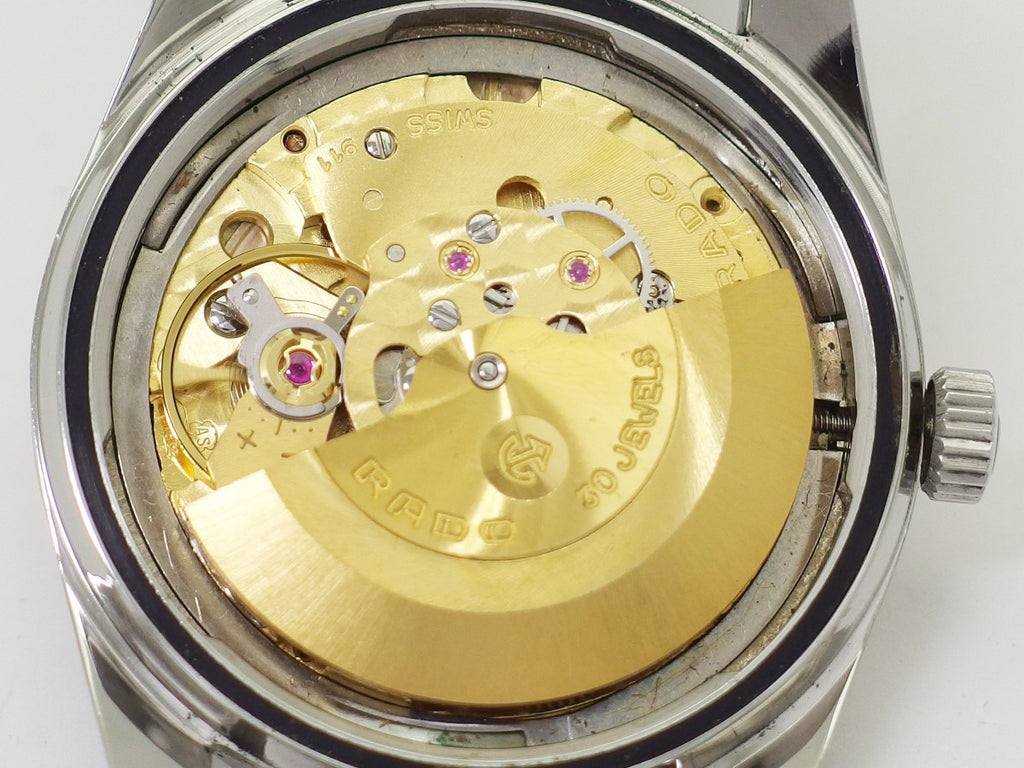 ラドー ゴールデンホース Ref.11675/1 純正リューズ 30石 自動巻 OH済 1970年代 Rado