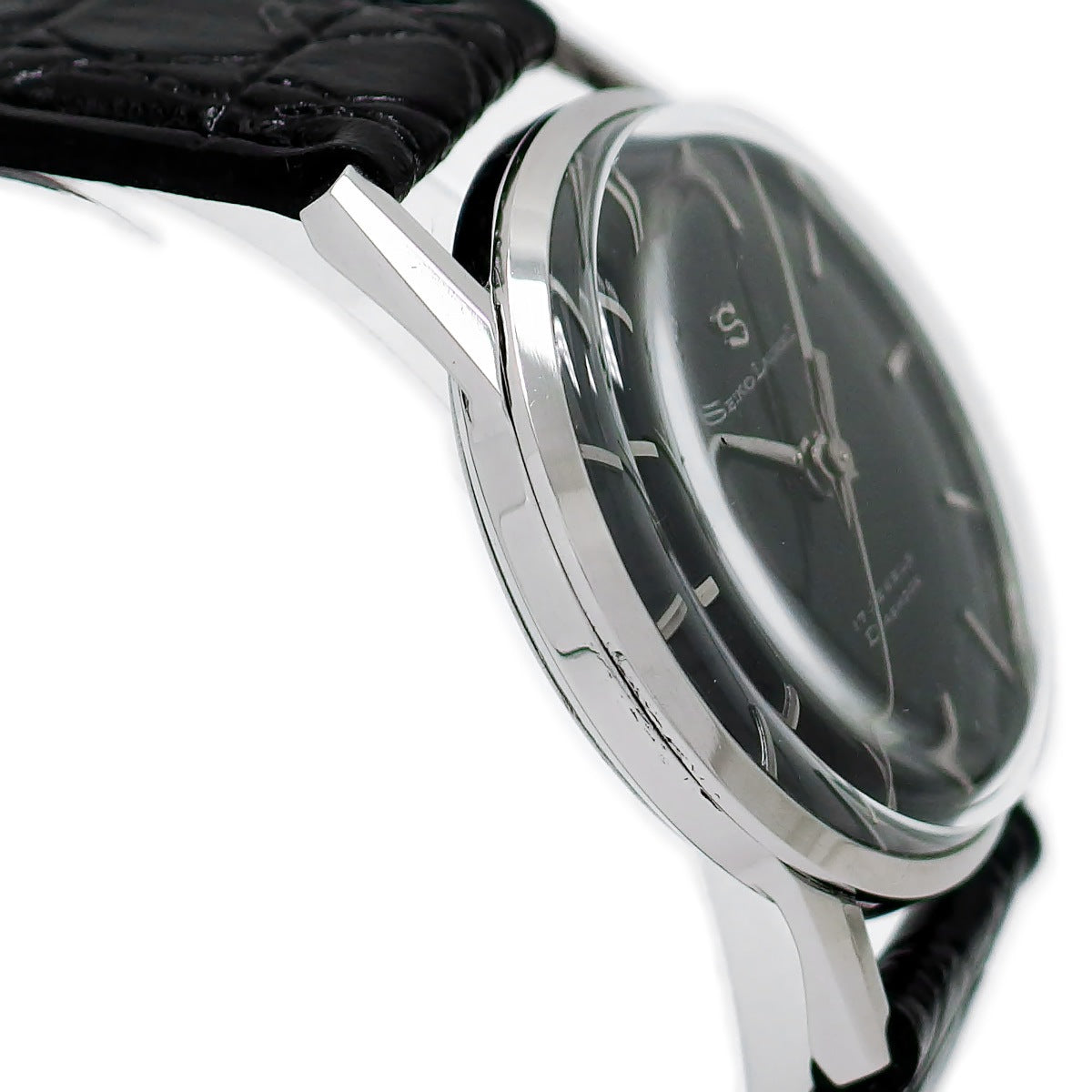 セイコー ローレル Sマーク 14048 SS リダン文字盤 17石 手巻 OH済 1958年頃 Seiko
