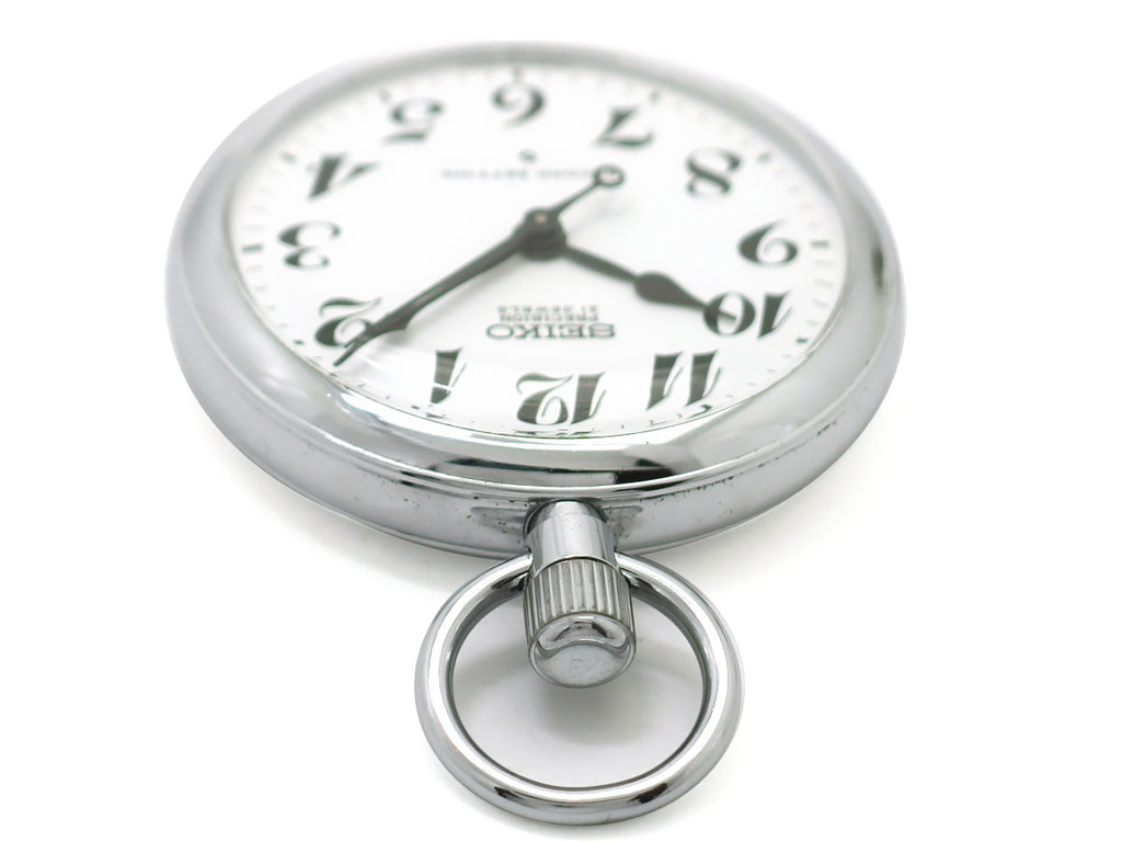 セイコー プレシジョン 懐中時計 6110-0010 Cal.6110A 21石 手巻 OH済 昭和47年/1972年製 Seiko