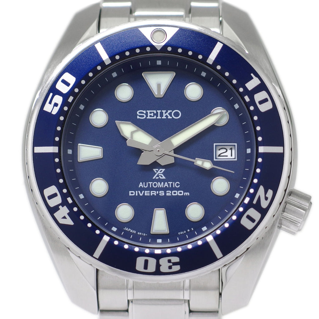 セイコー プロスペックス ダイバーズ 200m ネイビー文字盤 SBDC033 自動巻 2017年頃 USED Seiko