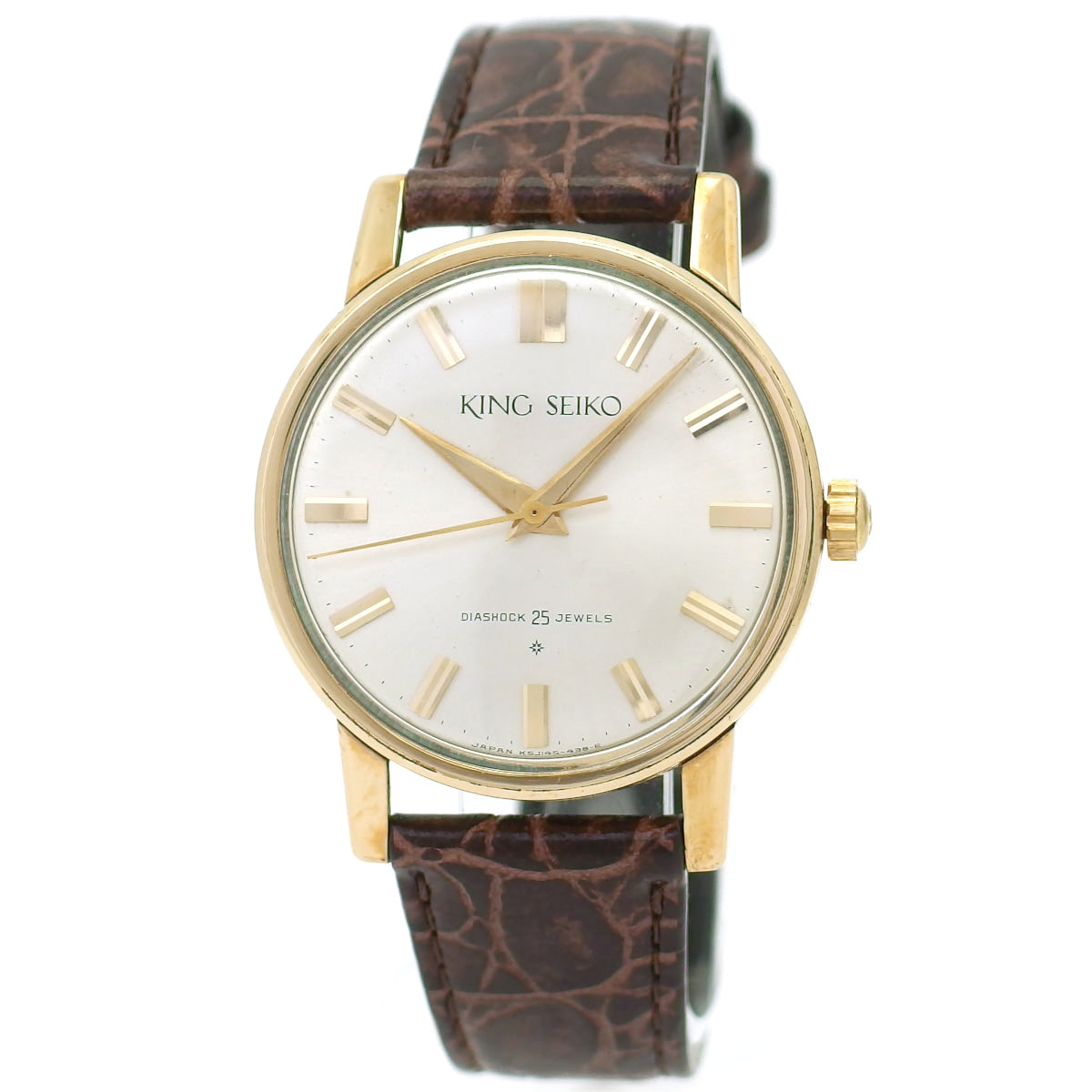 キングセイコー J14102 1st SD文字盤 14金張り 25石 手巻 OH済 昭和38年/1963年製 Seiko
