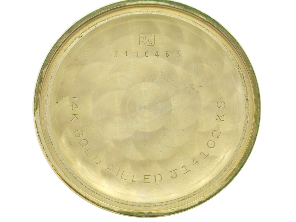 キングセイコー J14102 1st AD文字盤 14金張り 25石 手巻 OH済 昭和38年/1963年製 Seiko